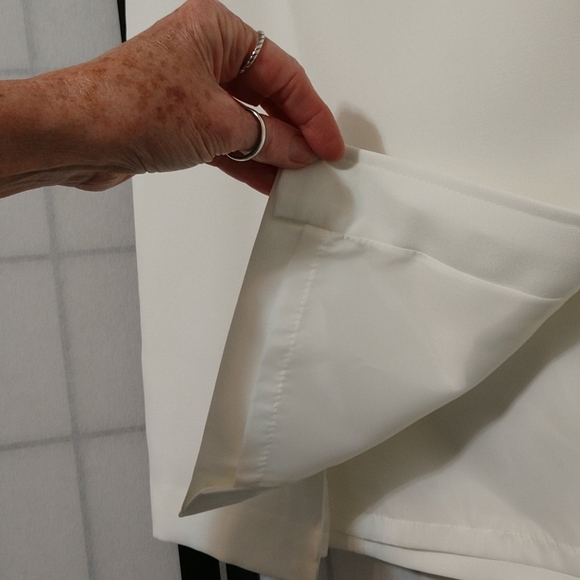 New Jones Studio Ivory Straight Skirt sz 6 - Picture 4 of 8